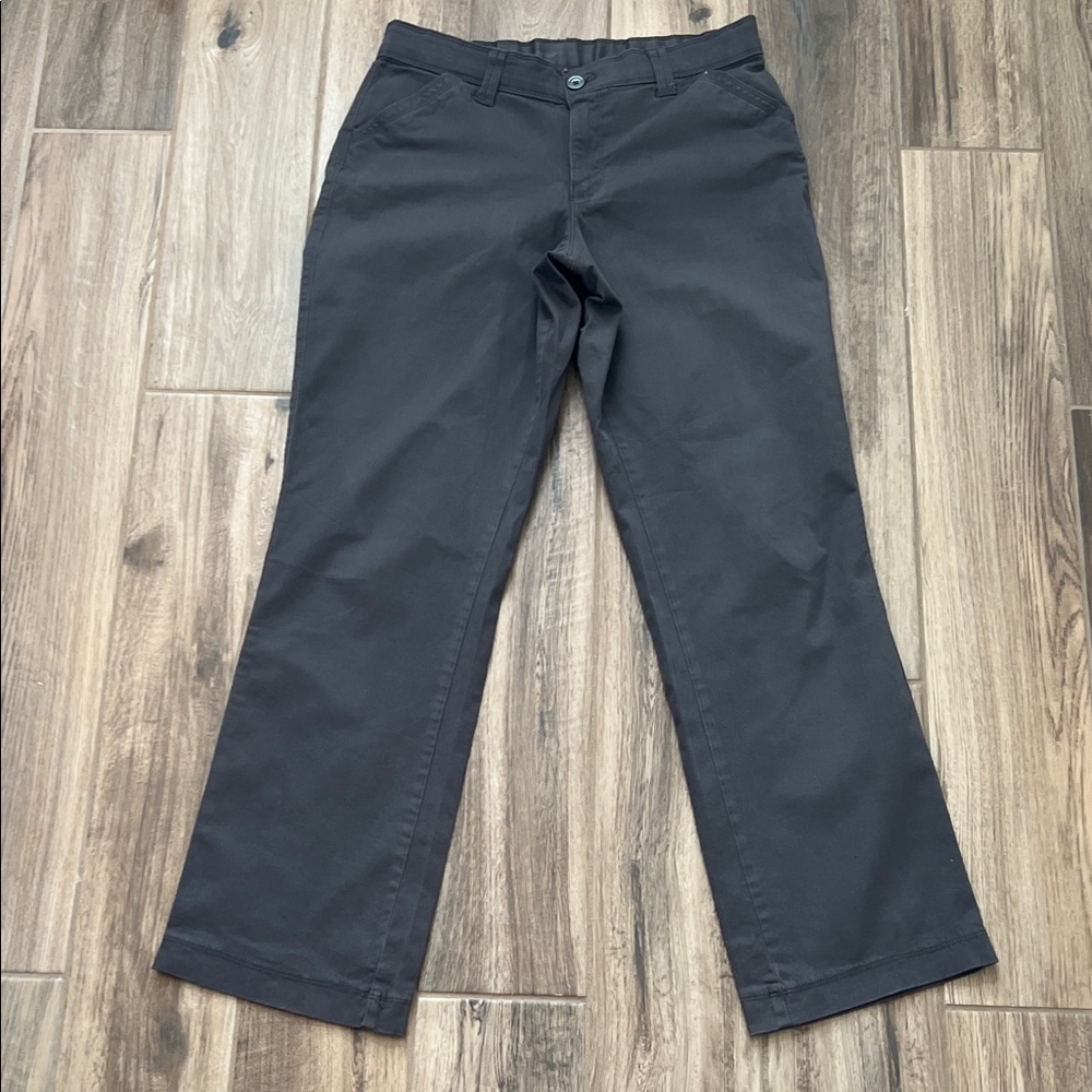 Lee Women’s Sinfully Soft Dark Gray Chinos
